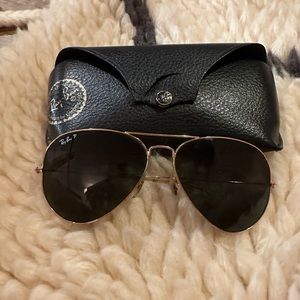 RayBan Aviator women’s sunglasses